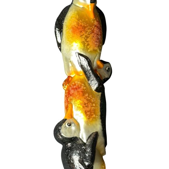Christopher Radko Arctic Antics Penguin Christmas Ornament 9.5"-A Showstopper! - Picture 3 of 9